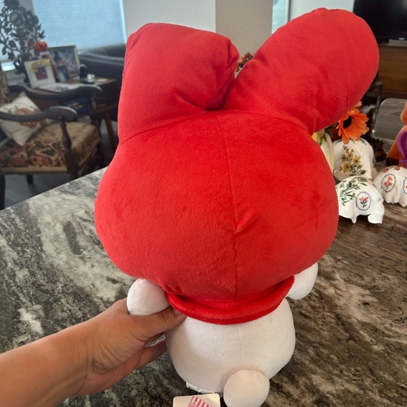 My Melody Plush Toy, BNWT (has a few stains) 17 inches - Picture 4 of 6